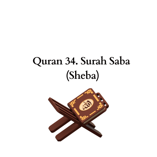 Quran 34. Surah Saba (Sheba) 